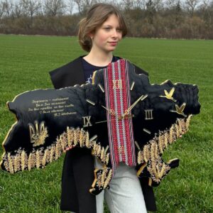 Чорний з Колосками